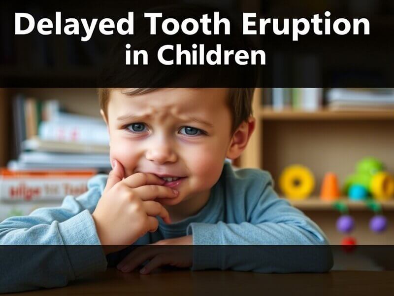 Delayed Tooth Eruption in Children in dubai