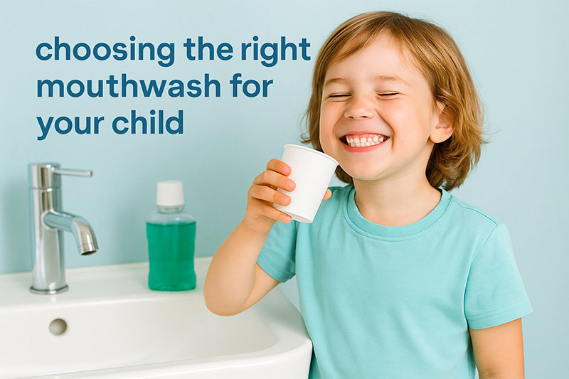 how choose the right mouthwash for children