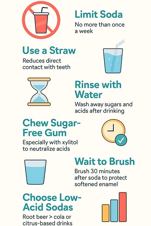 protecting effect of soda on kids