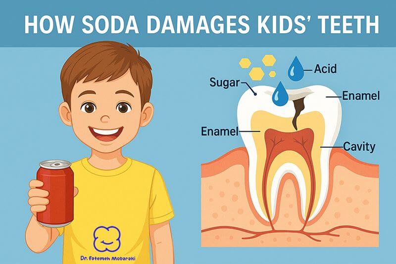 Effect of Soda on Kids Teeth