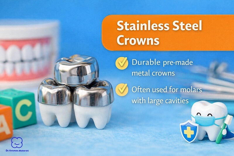 stainless steel crowns for kids