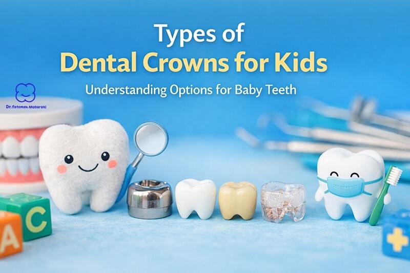 different types of dental crowns for kids